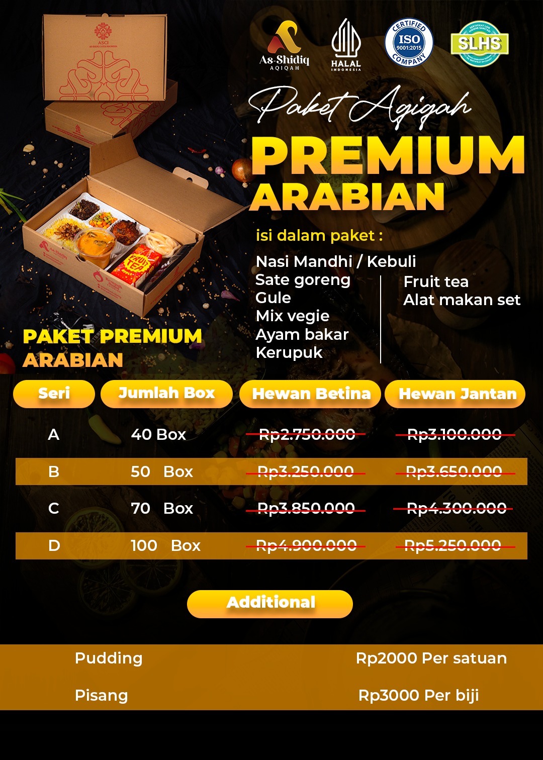 Paket As Shidiq Aqiqah